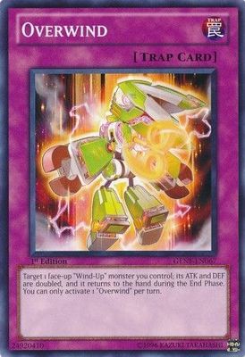 Overwind - GENF-EN067 - Common 1st Edition Generation Force 1st Edition Singles