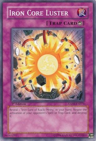 Iron Core Luster - ANPR-EN074 - Common 1st Edition Ancient Prophecy [ANPR] 1st Edition Singles