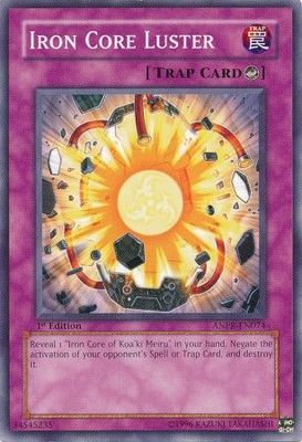 Iron Core Luster - ANPR-EN074 - Common 1st Edition Ancient Prophecy [ANPR] 1st Edition Singles