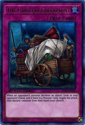 The Forceful Checkpoint - SBAD-EN045 - Ultra Rare 1st Edition Speed Duel: Attack from the Deep Singles