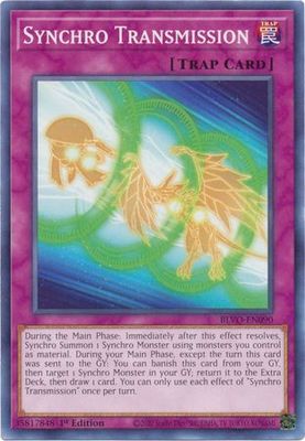 Synchro Transmission - BLVO-EN090 - Common 1st Edition Blazing Vortex 1st Edition Singles