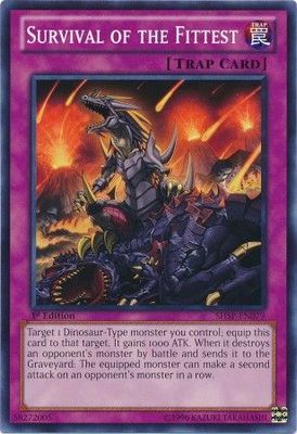Survival of the Fittest - SHSP-EN079 - Common 1st Edition Shadow Specters 1st Edition Singles