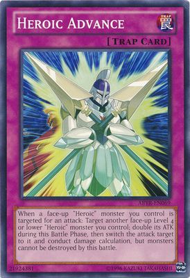 Heroic Advance - ABYR-EN069 - Common Unlimited Abyss Rising Unlimited Singles
