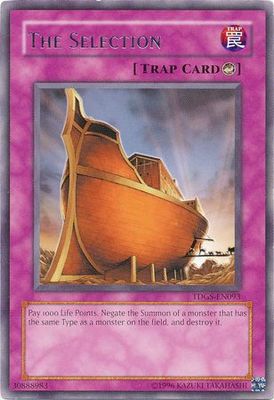 The Selection - TDGS-EN093 - Rare Unlimited The Duelist Genesis [TDGS] Unlimited Singles