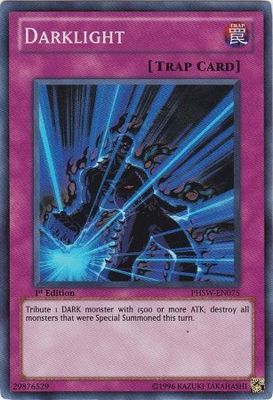 Darklight - PHSW-EN075 - Super Rare 1st Edition Photon Shockwave 1st Edition Singles