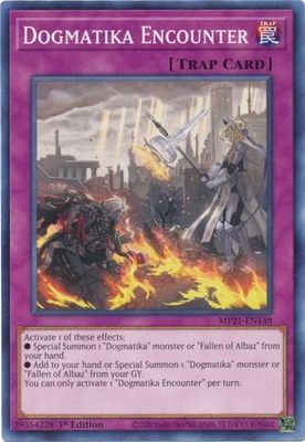 Dogmatika Encounter - MP21-EN148 - Common 1st Edition 2021 Mega-Tin: Ancient Battles 1st Edition Singles