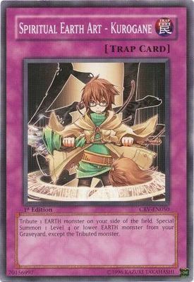 Spiritual Earth Art - Kurogane - CRV-EN050 - Common 1st Edition Cybernetic Revolution [CRV] 1st Edition Singles