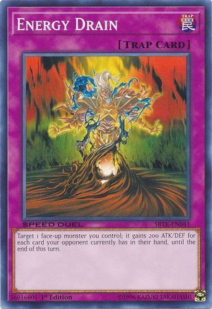 Energy Drain - SBTK-EN041 - Common 1st Edition Speed Duel: Trials of the Kingdom Singles (espanol)
