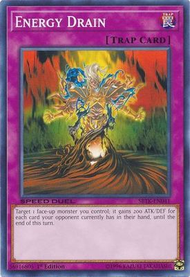 Energy Drain - SBTK-EN041 - Common 1st Edition Speed Duel: Trials of the Kingdom Singles (espanol)