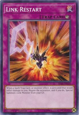 Link Restart - SP18-EN050 - Common 1st Edition Star Pack VRAINS 1st Edition Singles