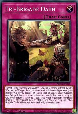 Tri-Brigade Oath - PHRA-EN071 - Common 1st Edition Phantom Rage 1st Edition Singles [PHRA] (espanol)