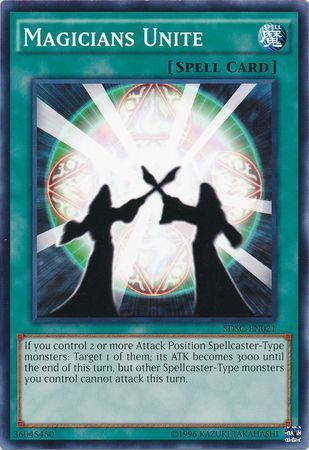 Magicians Unite - SDSC-EN021 - Common Unlimited Structure Deck: Spellcaster&#39;s Command Unlimited Singles