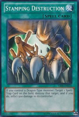 Stamping Destruction - YSKR-EN034 - Common Unlimited Starter Deck: Kaiba Reloaded Unlimited Singles