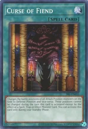 Curse of Fiend - SRL-EN032 - Common Unlimited (25th Reprint) Spell Ruler 25th Anniversary Singles