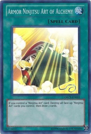 Armor Ninjitsu Art of Alchemy - ORCS-EN051 - Super Rare Unlimited Order of Chaos Unlimited Singles (espanol)