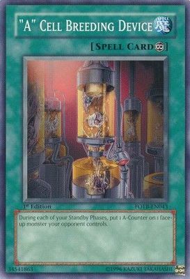 A Cell Breeding Device - FOTB-EN043 - Common 1st Edition Force of the Breaker [FOTB] 1st Edition Singles
