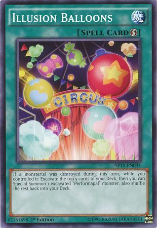 Illusion Balloons - SP15-EN044 - Common 1st Edition Star Pack ARC-V Singles