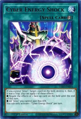 Cyber Energy Shock - LED7-EN034 - Rare 1st Edition Legendary Duelists: Rage of Ra 1st Edition Singles