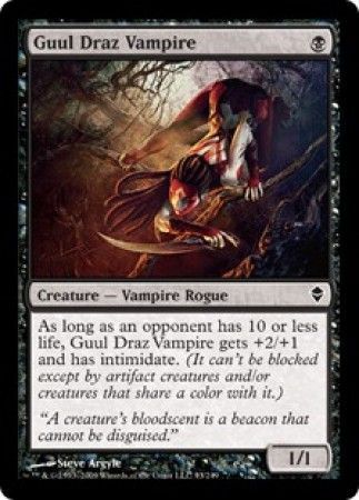 Guul Draz Vampire Zendikar Singles