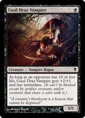 Guul Draz Vampire Zendikar Singles