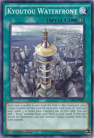 Kyoutou Waterfront - CORE-EN089 - Common 1st Edition Clash of Rebellions 1st Edition Singles (espanol)