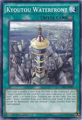 Kyoutou Waterfront - CORE-EN089 - Common 1st Edition Clash of Rebellions 1st Edition Singles (espanol)