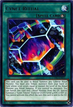 Cynet Ritual - CYHO-EN051 - Rare Unlimited Cybernetic Horizon Unlimited Singles