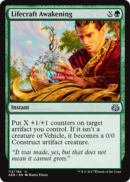 Lifecraft Awakening 112/184 Aether Revolt Singles