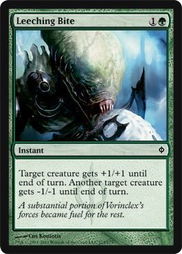 Leeching Bite New Phyrexia Singles (Español)