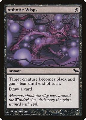 Aphotic Wisps - Shadowmoor (SHM) Shadowmoor