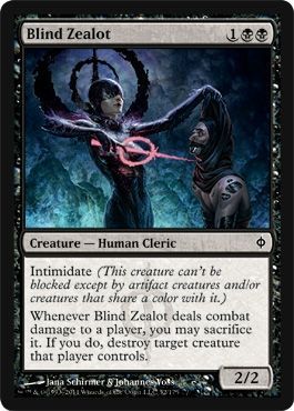 Blind Zealot New Phyrexia Singles
