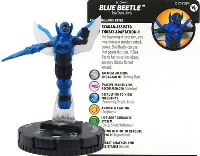 Blue Beetle #D17-009 Wizkids Promo DC Heroclix Heroclix WizKids Promos (Sin Tarjeta)