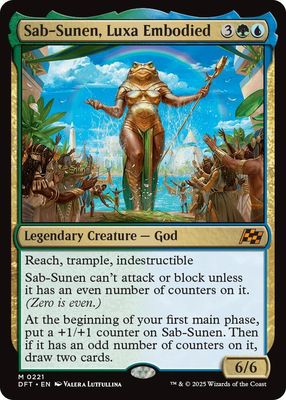 Sab-Sunen, Luxa Embodied - Aetherdrift (DFT) Aetherdrift