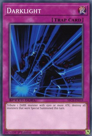 Darklight - SBCB-EN019 - Common 1st Edition Speed Duel Battle City Box 1st Edition Singles