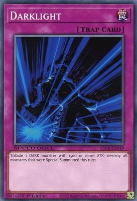 Darklight - SBCB-EN019 - Common 1st Edition Speed Duel Battle City Box 1st Edition Singles