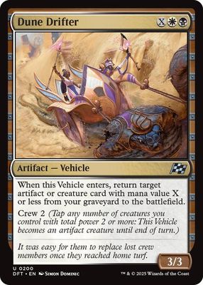Dune Drifter - Aetherdrift (DFT) Aetherdrift