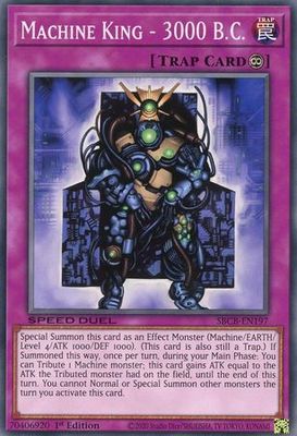 Machine King - 3000 B.C. - SBCB-EN197 - Common 1st Edition Speed Duel Battle City Box 1st Edition Singles