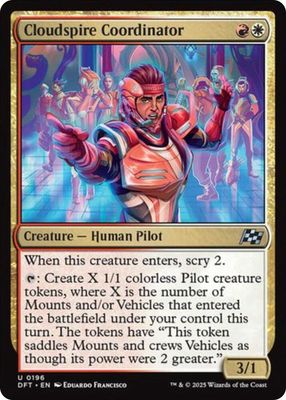Cloudspire Coordinator - Aetherdrift (DFT) Aetherdrift