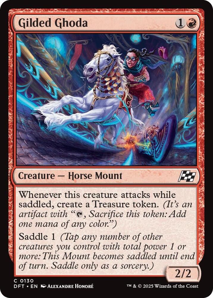 Gilded Ghoda - Aetherdrift (DFT) Aetherdrift-foil-