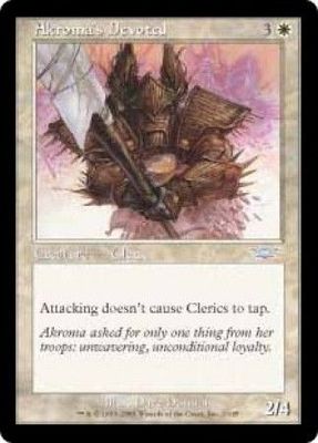 Akroma&#39;s Devoted Legions Singles