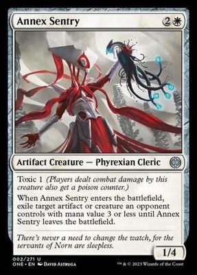 Annex Sentry 002/271 Phyrexia All Will Be One Singles