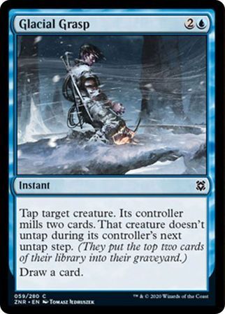 Glacial Grasp 059/280 - Zendikar Rising Singles  (Español)