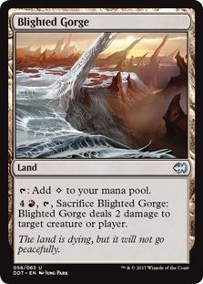 Blighted Gorge Duel Decks Merfolk vs. Goblins Singles
