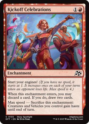 Kickoff Celebrations - Aetherdrift (DFT) Aetherdrift