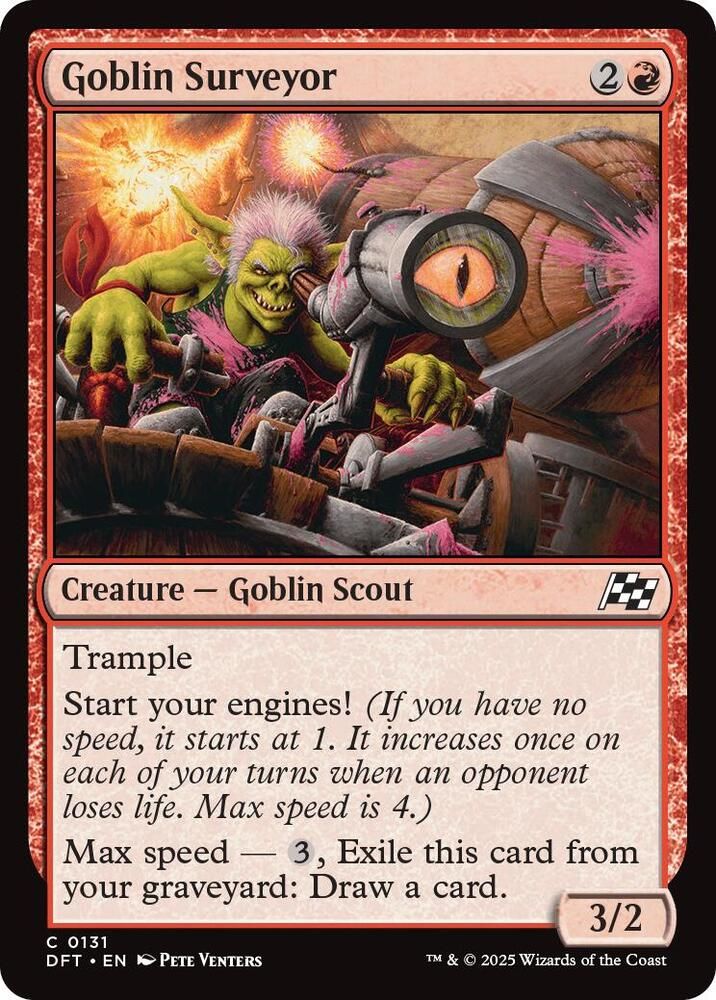 Goblin Surveyor - Aetherdrift (DFT) Aetherdrift -foil-