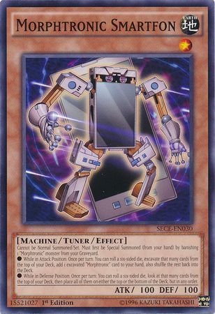 Morphtronic Smartfon - SECE-EN030 - Common 1st Edition Secrets of Eternity (SECE) 1st Edition Singles