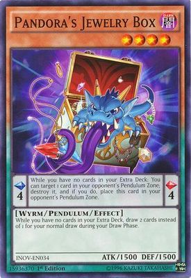 Pandora&#39;s Jewelry Box - INOV-EN034 - Common 1st Edition Invasion Vengeance 1st Edition Singles (espanol)