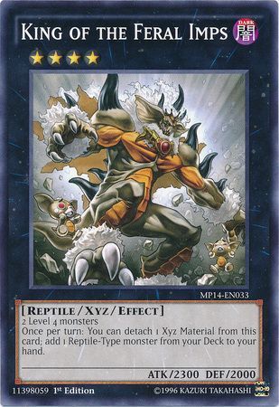King of the Feral Imps - MP14-EN033 - Common 1st Edition Yu-Gi-Oh! 2014 Mega-Tins Singles