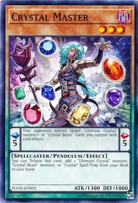 Crystal Master - FLOD-EN092 - Common Unlimited Flames of Destruction Unlimited Singles