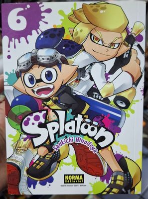 SH3 Splatoon Manga Volumen 6 Espanol Norma